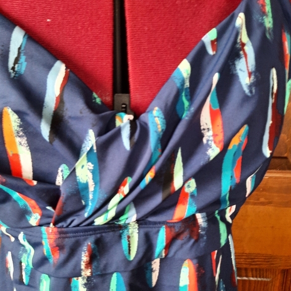 Title Nine Metis Underwire Tankini Top - Picture 7 of 14